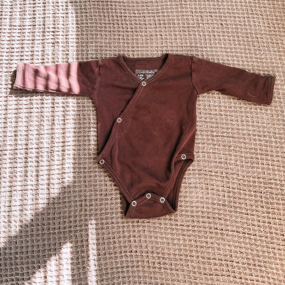 L’ovedbaby Organic Onesie
